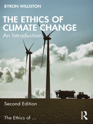 cover image of The Ethics of Climate Change